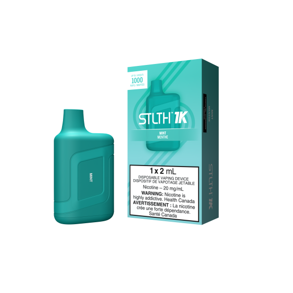 STLTH 1K DISPOSABLE - MINT (6PC/CTN)