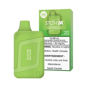 STLTH 5K DISPOSABLE - APPLE KIWI MELON ICE (5PC/CTN)