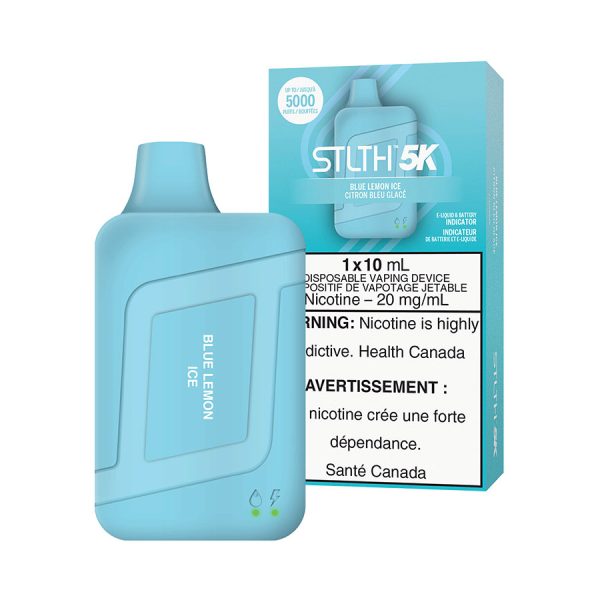 STLTH 5K DISPOSABLE - BLUE LEMON ICE (5PC/CTN)