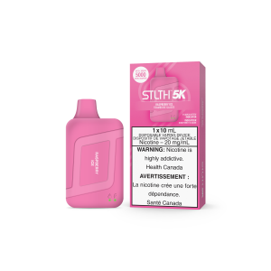 STLTH 5K DISPOSABLE - RASPBERRY ICE (5PC/CTN)