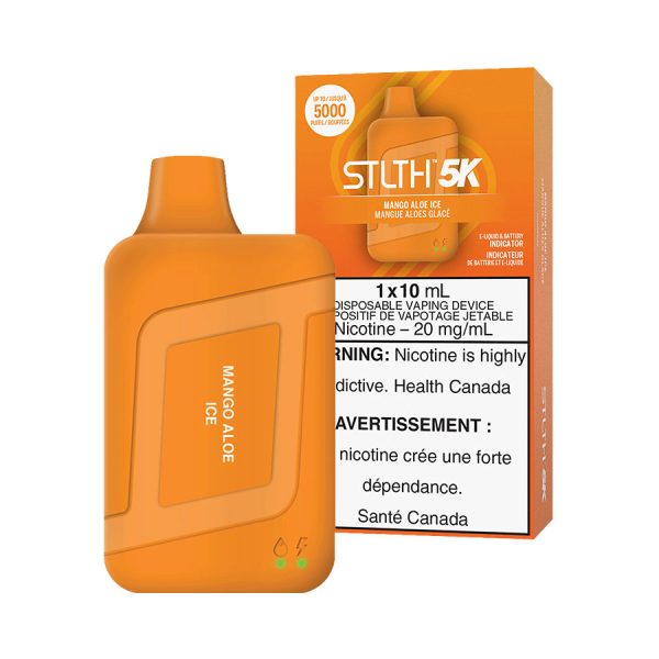 STLTH 5K DISPOSABLE - MANGO ALOE ICE (5PC/CTN)