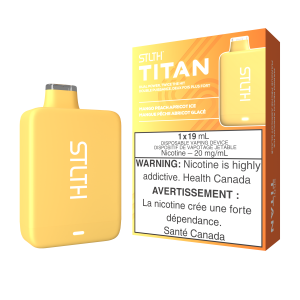 STLTH TITAN DISPOSABLE - MANGO PEACH APRICOT ICE (5PCS/CTN)