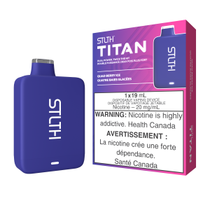 STLTH TITAN DISPOSABLE - QUAD BERRY ICE (5PCS/CTN)