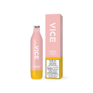 VICE 2500 DISPOSABLE - STRAWBERRY LEMON ICE (6PC/CTN)