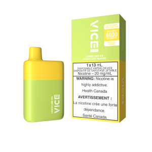 VICE BOX DISPOSABLE - LEMON LIME ICE (5PC/CTN)