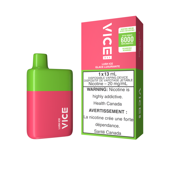 VICE BOX DISPOSABLE - LUSH ICE (5PC/CTN)