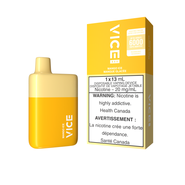 VICE BOX DISPOSABLE - MANGO ICE (5PC/CTN)