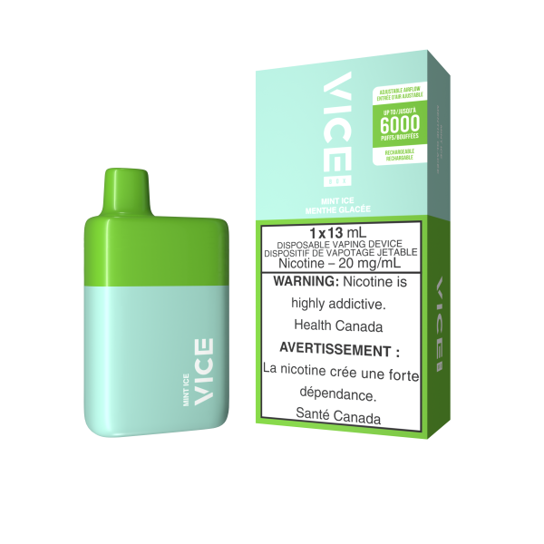 VICE BOX DISPOSABLE - MINT ICE (5PC/CTN)