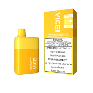 VICE BOX DISPOSABLE - PINEAPPLE PEACH MANGO ICE (5PC/CTN)