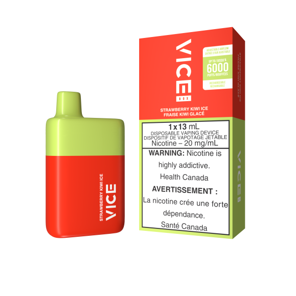 VICE BOX DISPOSABLE - STRAWBERRY KIWI ICE (5PC/CTN)