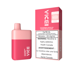 VICE BOX DISPOSABLE - STRAWBERRY PEACH ICE (5PC/CTN)