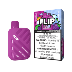 FLIP BAR DISPOSABLE - GRAPE PUNCH ICE AND BERRY BLAST ICE (5PC/CTN)