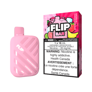 FLIP BAR DISPOSABLE - PASSION PUNCH ICE AND RAZZ NANA ICE (5PC/CTN)