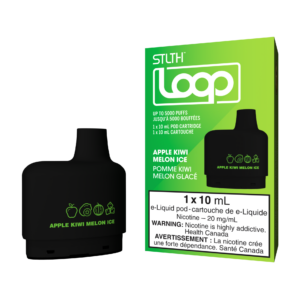 STLTH LOOP POD PACK - APPLE KIWI MELON ICE (5PC/CTN)