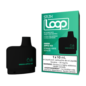 STLTH LOOP POD PACK - GREEN APPLE ICE (5PC/CTN)