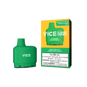 VICE LOOP POD PACK - GREEN APPLE ICE (5PC/CTN)